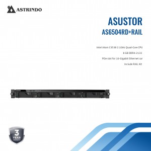 NAS 4 Bay Rack 1U Redudant PSU-NAS 4 Bay Rack 1U R