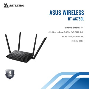 Wireless Router RT-AC750L-Wireless Router RT-AC750