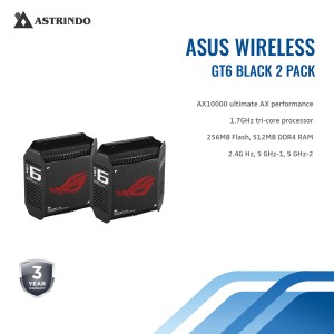 Wireless Router ROG Rapture GT6 Black 2 Pack-Wirel