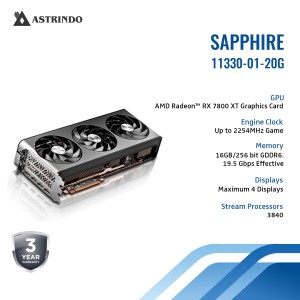 SAPPHIRE NITRO+ AMD RADEON™ RX 7800 XT GAMING OC 1