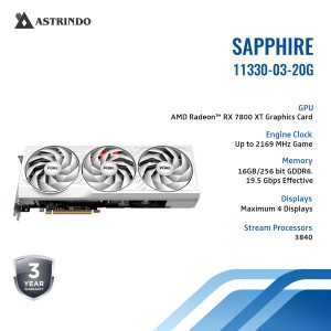 SAPPHIRE PURE AMD RADEON™ RX 7800 XT GAMING OC 16G