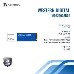 WD Blue™ SN580 NVMe™ SSD, 250GB-WD Blue™ SN580 NVM