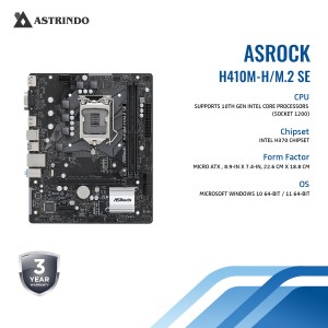Motherboard H410M Intel LGA 1200 Support Gen 10 DD