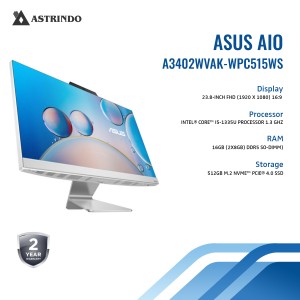 ASUS ALL IN ONE A3402WVAK-WPC515WS WHITE-ASUS ALL 