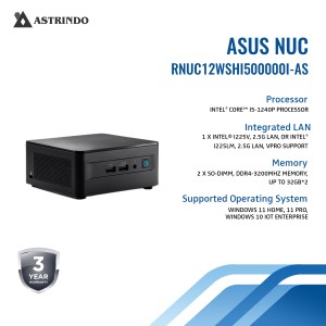 NUC 12 Pro 12WSHI5 Intel Core i5-1240P Gen 12 DDR4