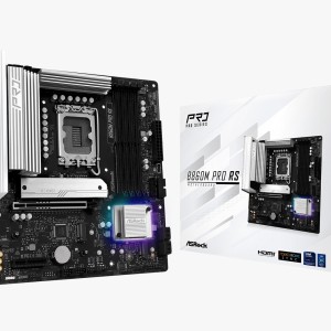 Asrock Motherboard B860M Pro RS - LGA1851 B860 DDR