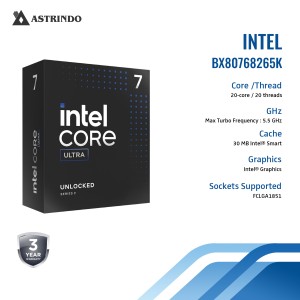 Intel Processor Core Ultra 7 265K 20-Cores , up to