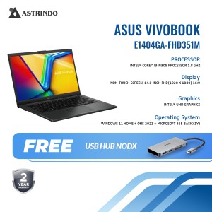 Asus Laptop Vivobook Go 14″ FHD E1404GA FHD351M In