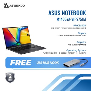 Asus Laptop Vivobook 14″ WUXGA M1405YA VIPS751M Ry