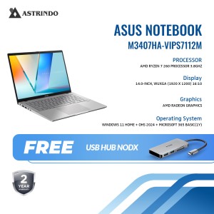 Asus Laptop Vivobook S14 M3407HA VIPS7112M Ryzen 7