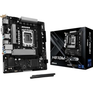 ASROCK MOTHERBOARD MATX H810M-X DDR5 LGA1851  WIFI