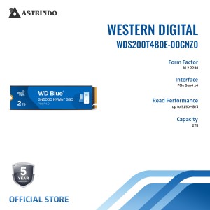 WD 2TB WD Blue SN5000 NVMe Internal Solid State Dr