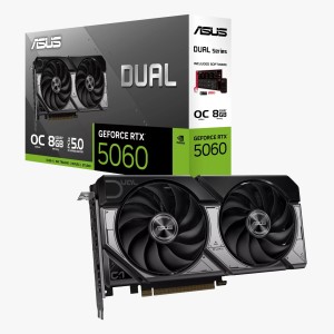 ASUS Dual GeForce RTX™ 5060 8GB GDDR7 OC Edition-A