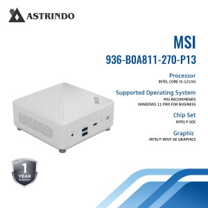 MSI Mini PC Cubi 5 12M 936-B0A811-270-P13(Core i5-
