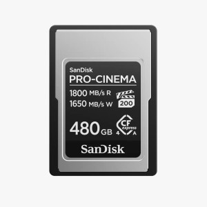 SanDisk PRO-CINEMA CFexpress™ Type A Card - 480GB-