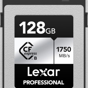 Lexar 128GB Professional CFexpress Type B Silver S