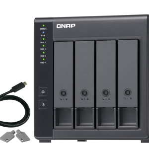 QNAP TR-004 4 Bay USB Type-C Direct Attached Stora