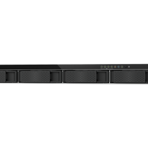 QNAP TS-433eU 4-Bay NAS, 1U Rackmount Design, Shor