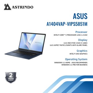 Vivobook 14 A1404 - A1404VAP-VIPS5851M-Vivobook 14