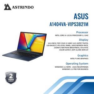 Asus Vivobook 14 A1404VA VIPS3821M/Core i3-1315U/8