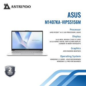 Asus Vivobook 14 M1407KA VIPS5156M/Ryzen AI 5 330/