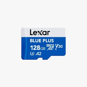 Lexar 128GB BLUE PLUS microSDHC™/microSDXC™ UHS-I 