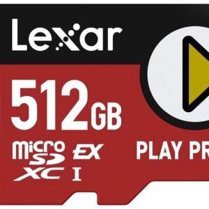 Lexar 512GB PLAY PRO microSDXC Express Card-Lexar 