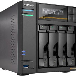 Asustor Lockerstor 4 Gen3 AS6804T, 4 Bay NAS, AMD 