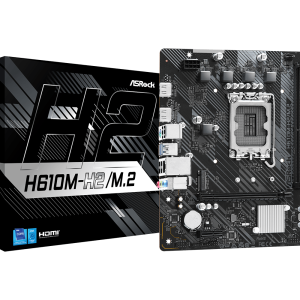 ASRock H610M-H2/M.2 DDR4 (Intel LGA 1700, H610) Mo