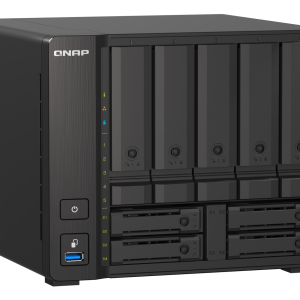 QNAP TS-h973AX-8G 9-Bay QuTS Hero NAS with 10GbE/2