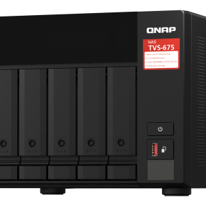 QNAP 6-bay NAS, Zhaoxin KX-U6580 8C/8T 2.5GHz, 8GB