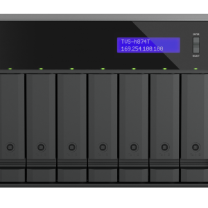 QNAP 8-bay QuTS hero NAS, Intel Core i7 12-core (8