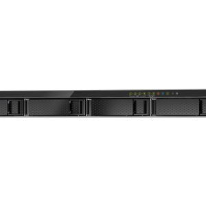 QNAP 4-bay 1U short-depth 12" NAS, Marvell Octeon 