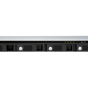 QNAP 4-bay 1U 12" short-depth Rackmount 3.5" SATA 