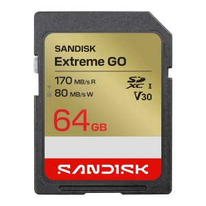 Kartu SANDISK Extreme GO SD UHS-I - 64GB-Kartu SAN