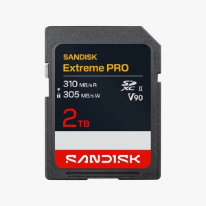 SANDISK Extreme PRO SD UHS-II V90 Card - 2TB-SANDI