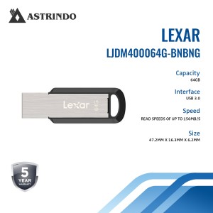 LEXAR JumpDrive M400 64GB USB 3.0 LJDM400064G-BNBN
