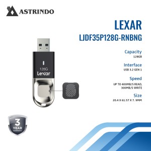 Lexar® JumpDrive® Fingerprint F35 PRO USB 3.2 Gen 