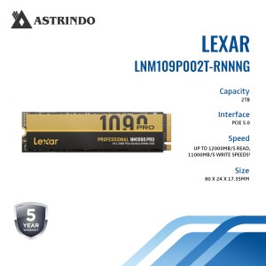 Lexar® Professional NM1090 PCIe 5.0 SSD - 2TB-Lexa