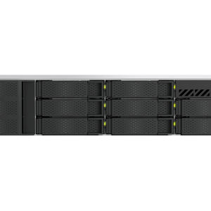 QNAP TS-h1065eU-RP-8G NAS Intel 4-core processor/8