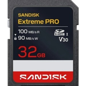 SanDisk 32GB SDHC Extreme Pro 100MB/s UHS-I C10 U3
