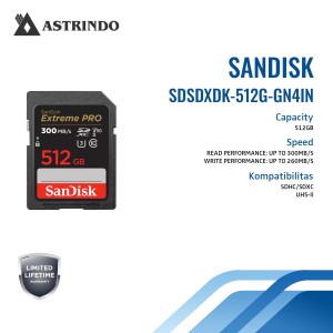 Kartu SanDisk Extreme PRO® SDHC™ dan SDXC™ UHS-II 