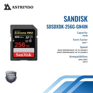 Kartu SanDisk Extreme PRO® SDHC™ dan SDXC™ UHS-II 