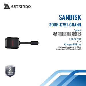 SANDISK QuickFlow™ SD Card Reader with USB-C™ - Se