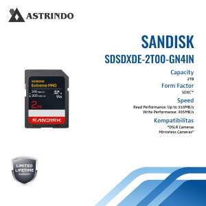 SANDISK Extreme PRO SD UHS-II V90 Card Read Perfor