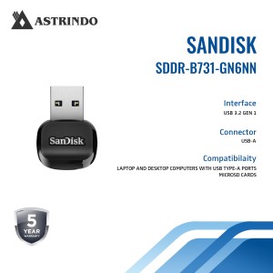 SanDisk QuickFlow™ microSD™ UHS-I Card USB-A Reade