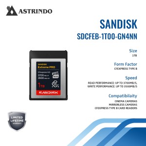 SANDISK Extreme PRO CFexpress™ 4.0 Type B Card - 1