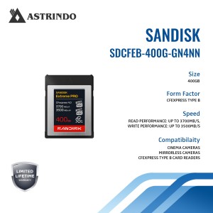 SANDISK Extreme PRO CFexpress™ 4.0 Type B Card - 4