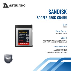 SANDISK Extreme PRO CFexpress™ 4.0 Type B Card - 2