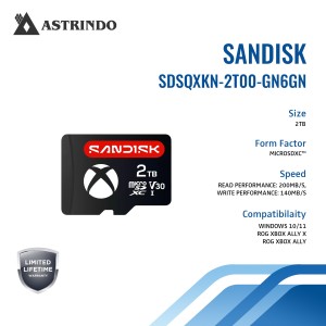 SANDISK microSD Card for ROG Xbox Ally (X) - 2TB-S